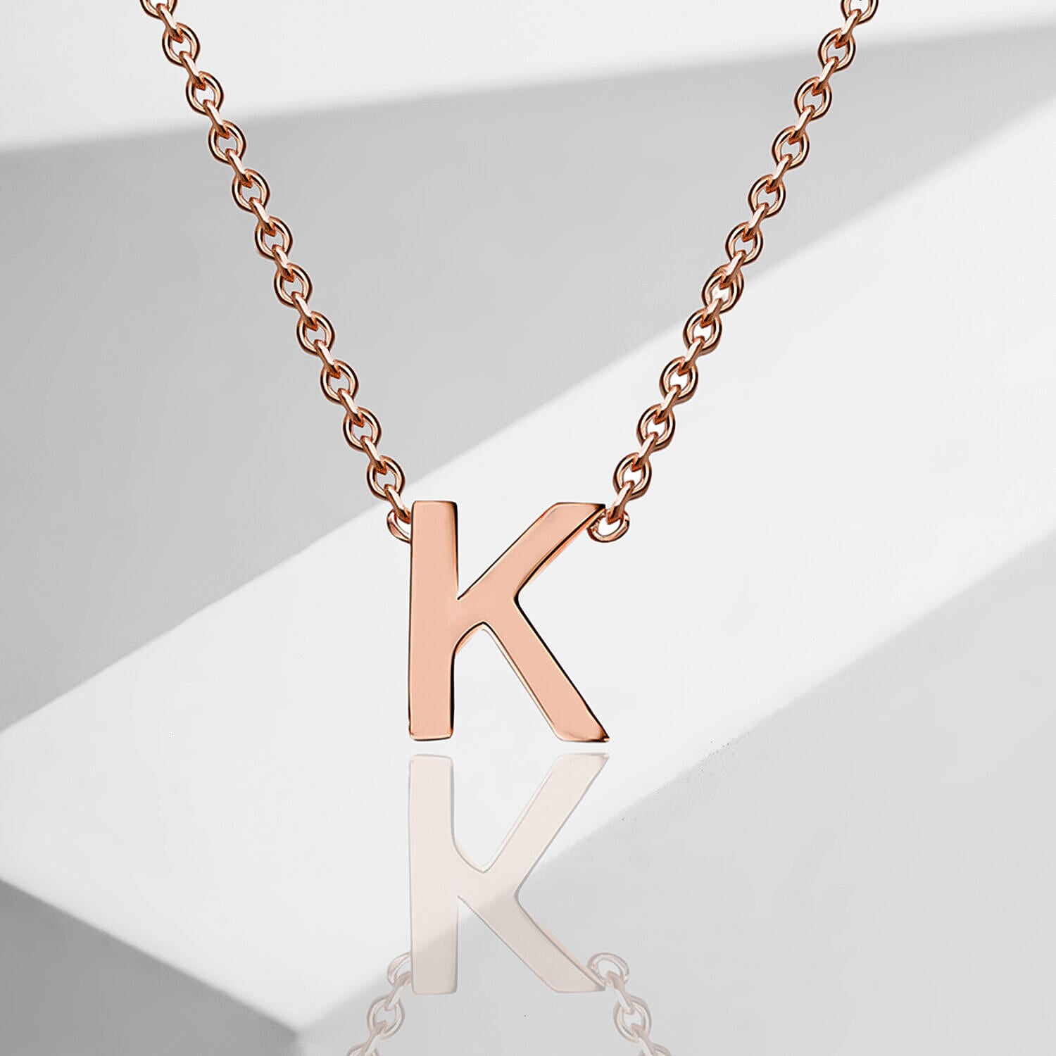 9K Rose Gold  NecklaceE (Size - 15),  Gold Wt. 0.65 Gms