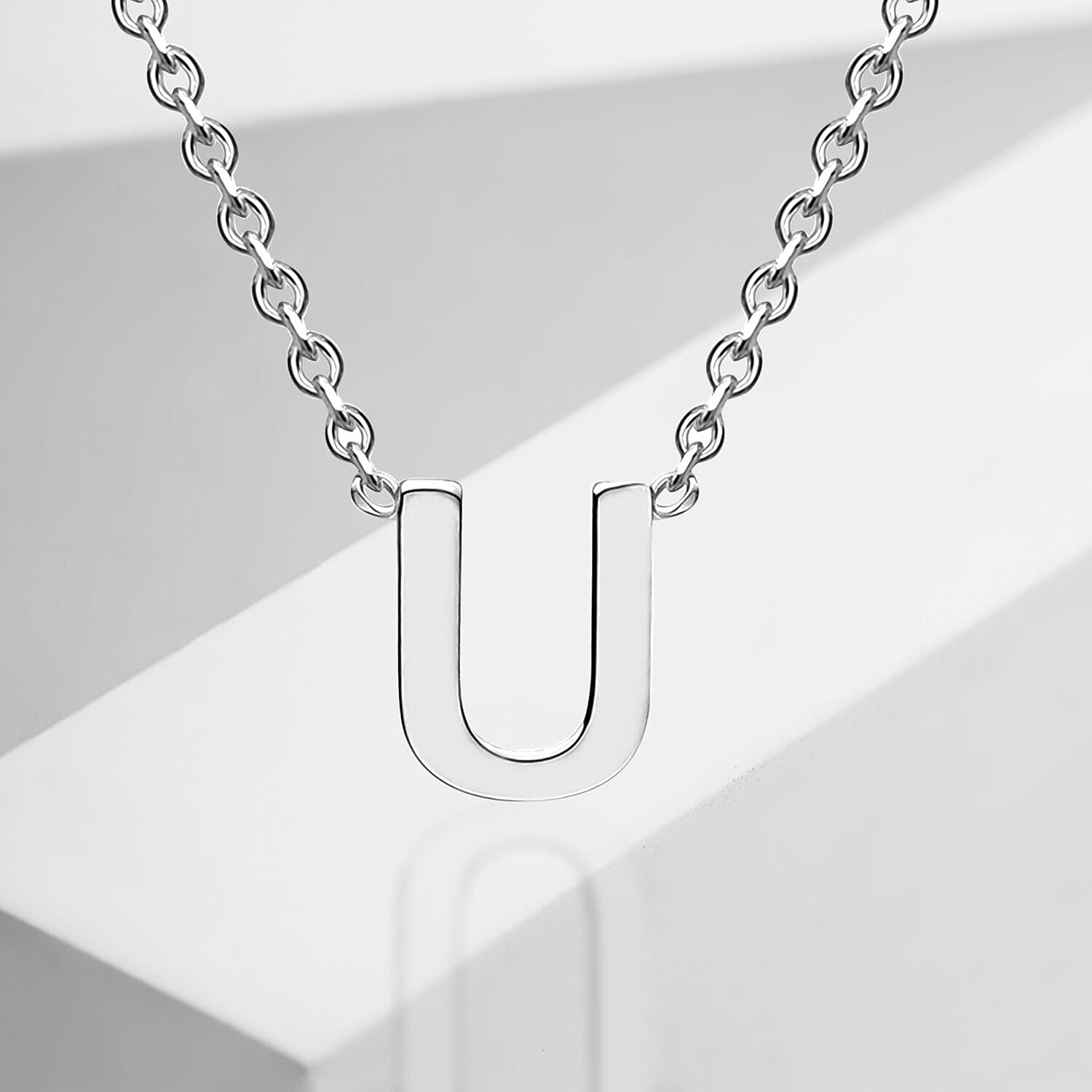 9K White Gold  NecklaceE (Size - 15),  Gold Wt. 0.74 Gms