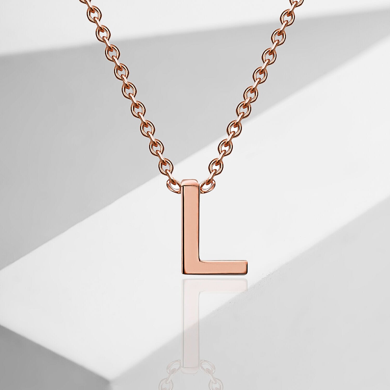 9K Rose Gold  NecklaceE (Size - 15),  Gold Wt. 0.65 Gms