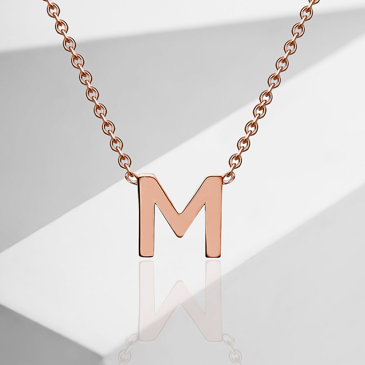 9K Rose Gold  NecklaceE (Size - 15),  Gold Wt. 0.65 Gms