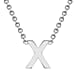 9K White Gold  NecklaceE (Size - 15),  Gold Wt. 0.74 Gms