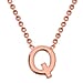 9K Rose Gold  NecklaceE (Size - 15),  Gold Wt. 0.65 Gms