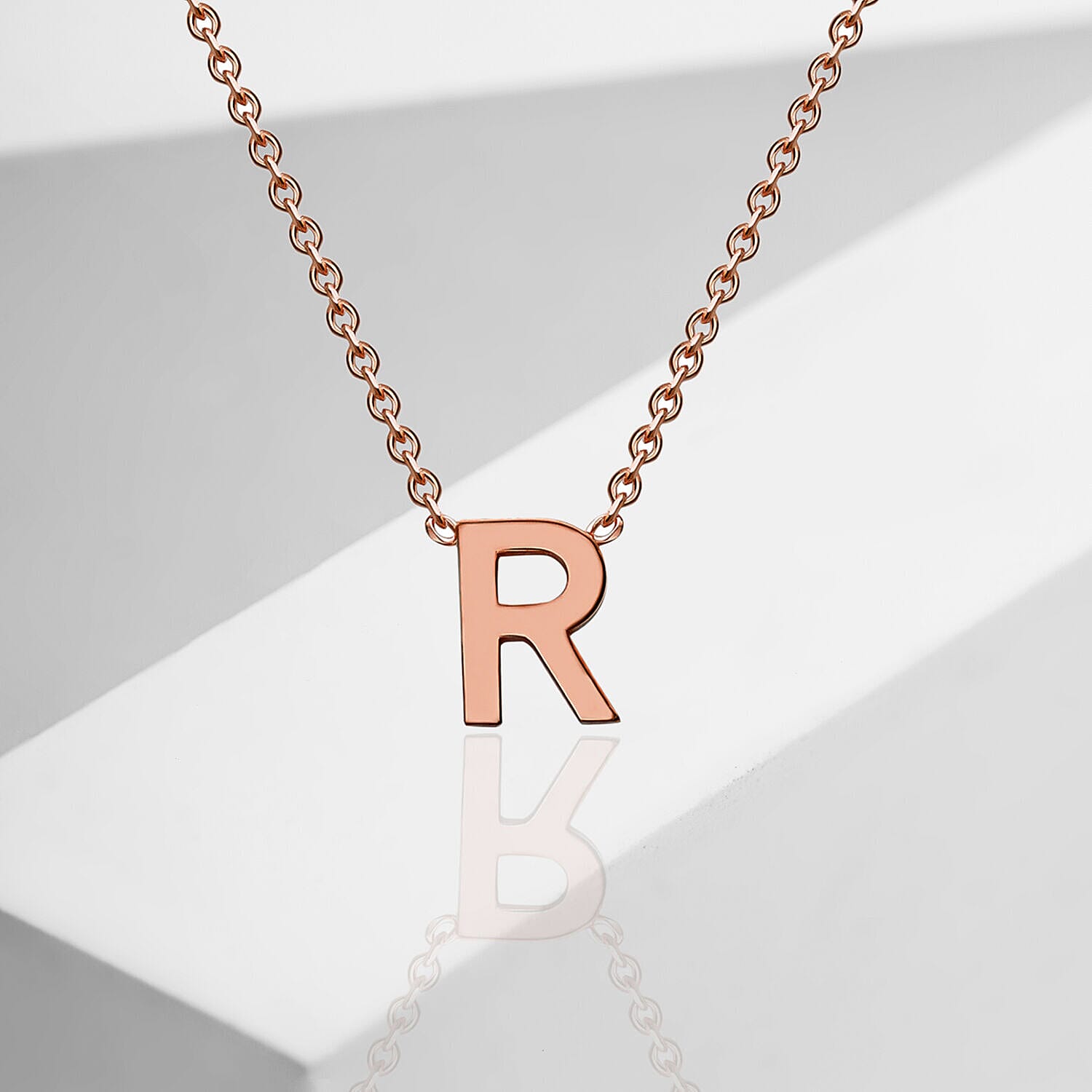9K Rose Gold  NecklaceE (Size - 15),  Gold Wt. 0.65 Gms