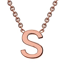 9K Rose Gold  NecklaceE (Size - 15),  Gold Wt. 0.65 Gms