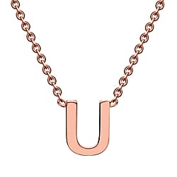 9K Rose Gold  NecklaceE (Size - 15),  Gold Wt. 0.65 Gms