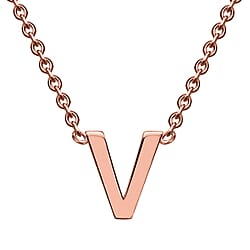 9K Rose Gold  NecklaceE (Size - 15),  Gold Wt. 0.65 Gms