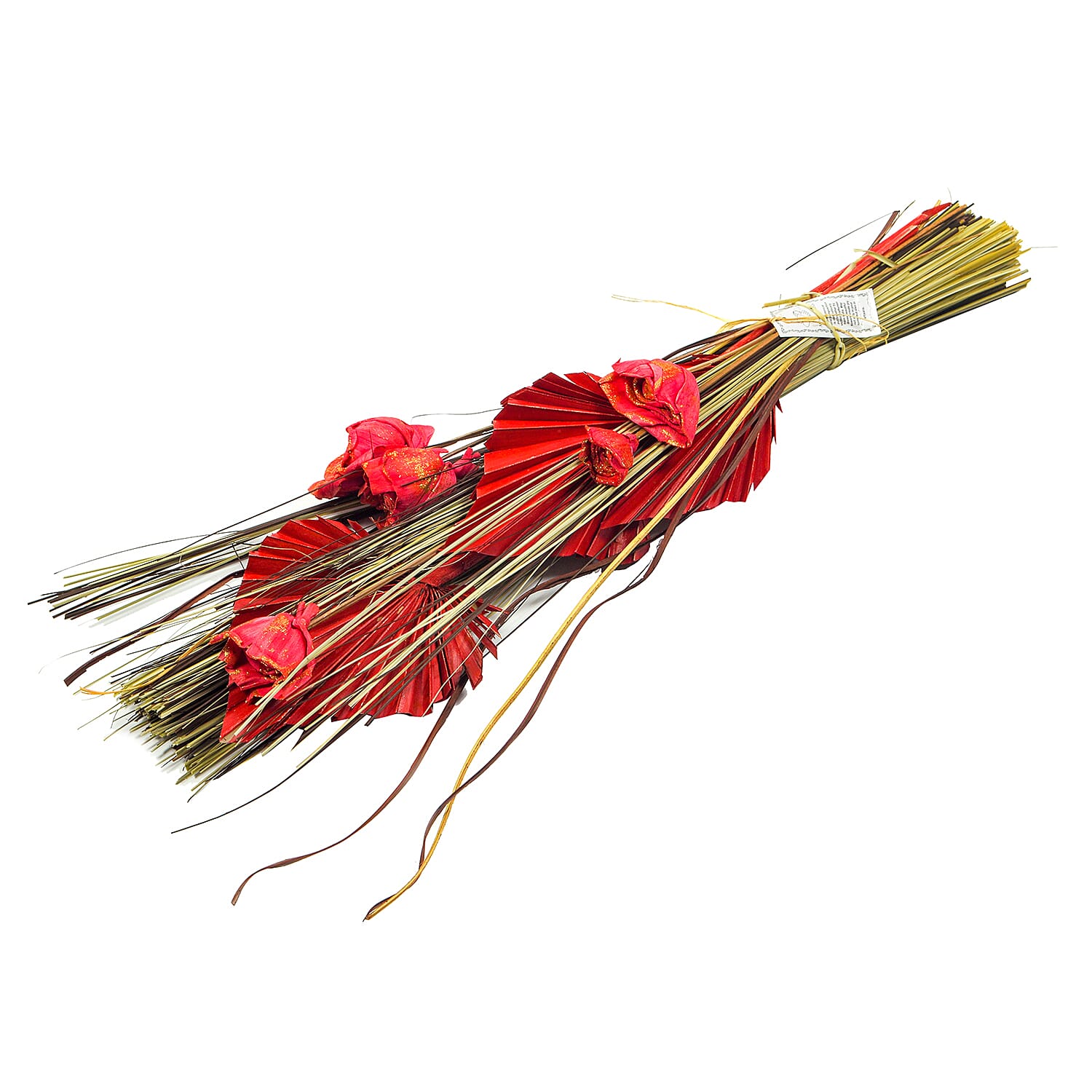 Dried Flower Arrangement (One Size) - Red
