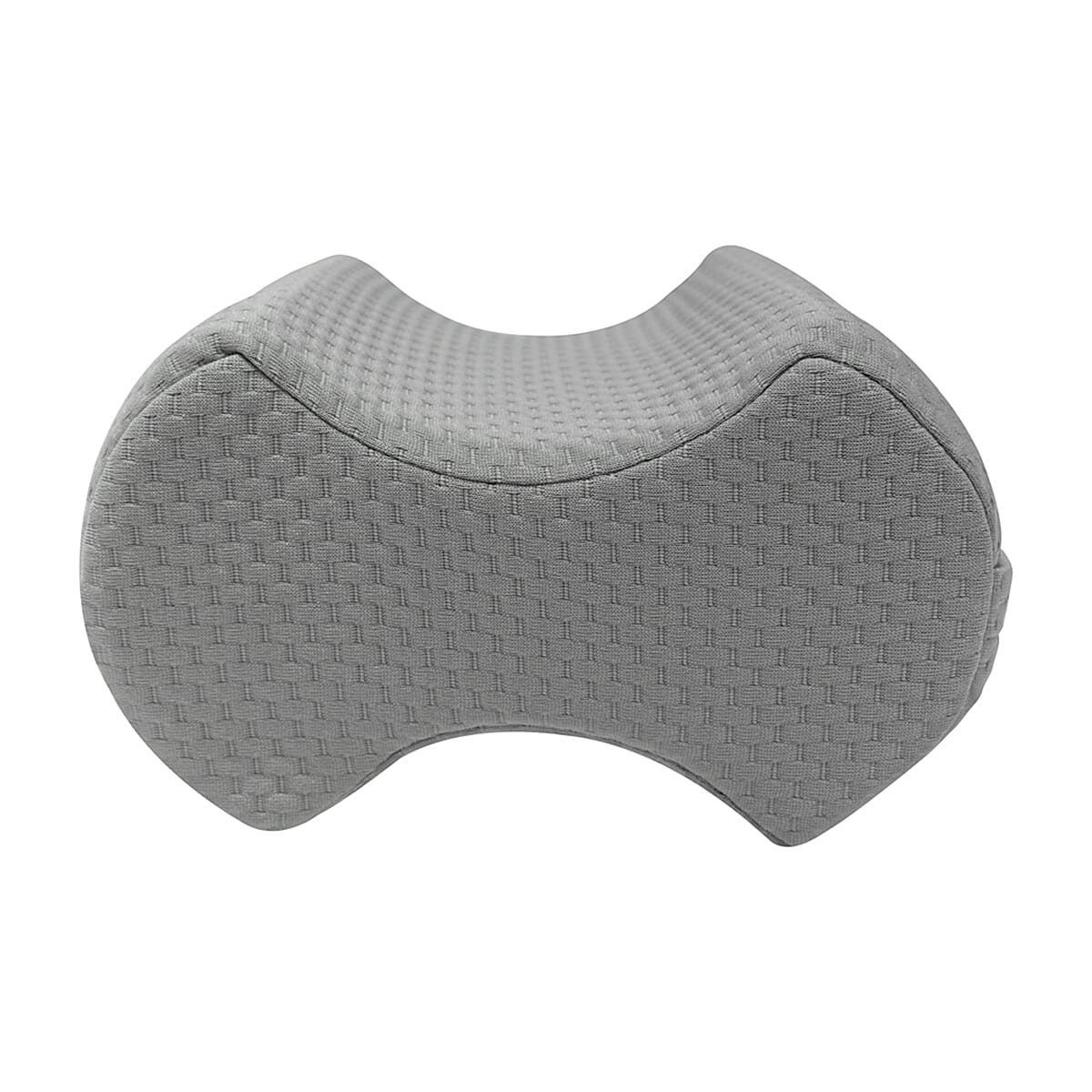 Pain Relieving Knee Pillow (Size 15x25x20 cm) - Grey