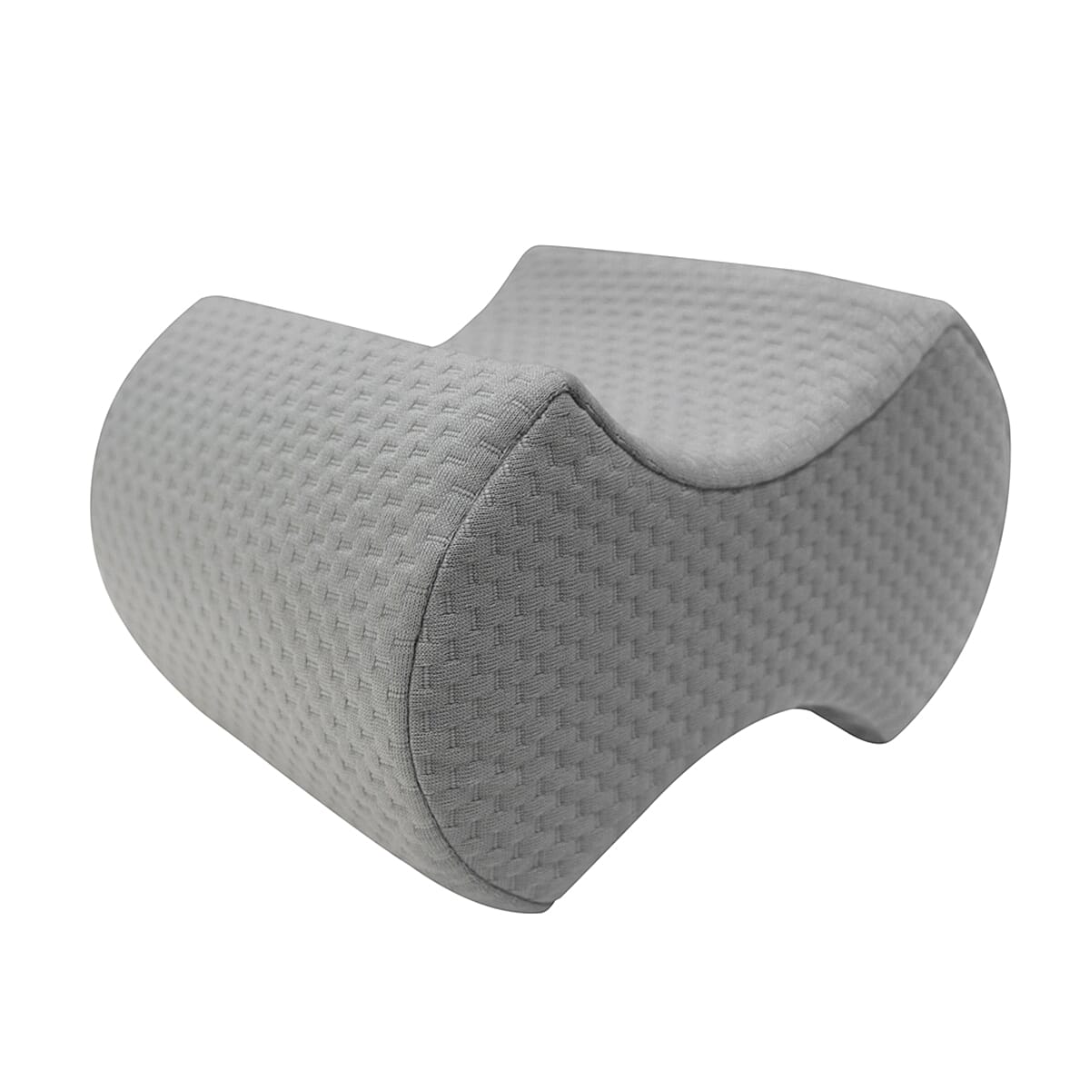 Pain Relieving Knee Pillow (Size 15x25x20 cm) - Grey