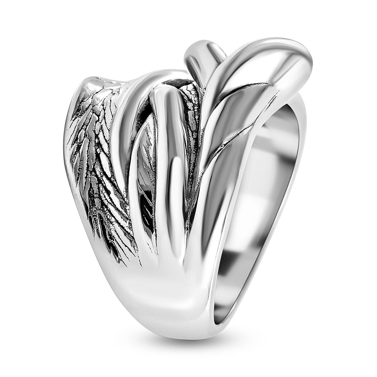 Sterling Silver Calla Lily Ring, Silver Wt. 6.16 Gms