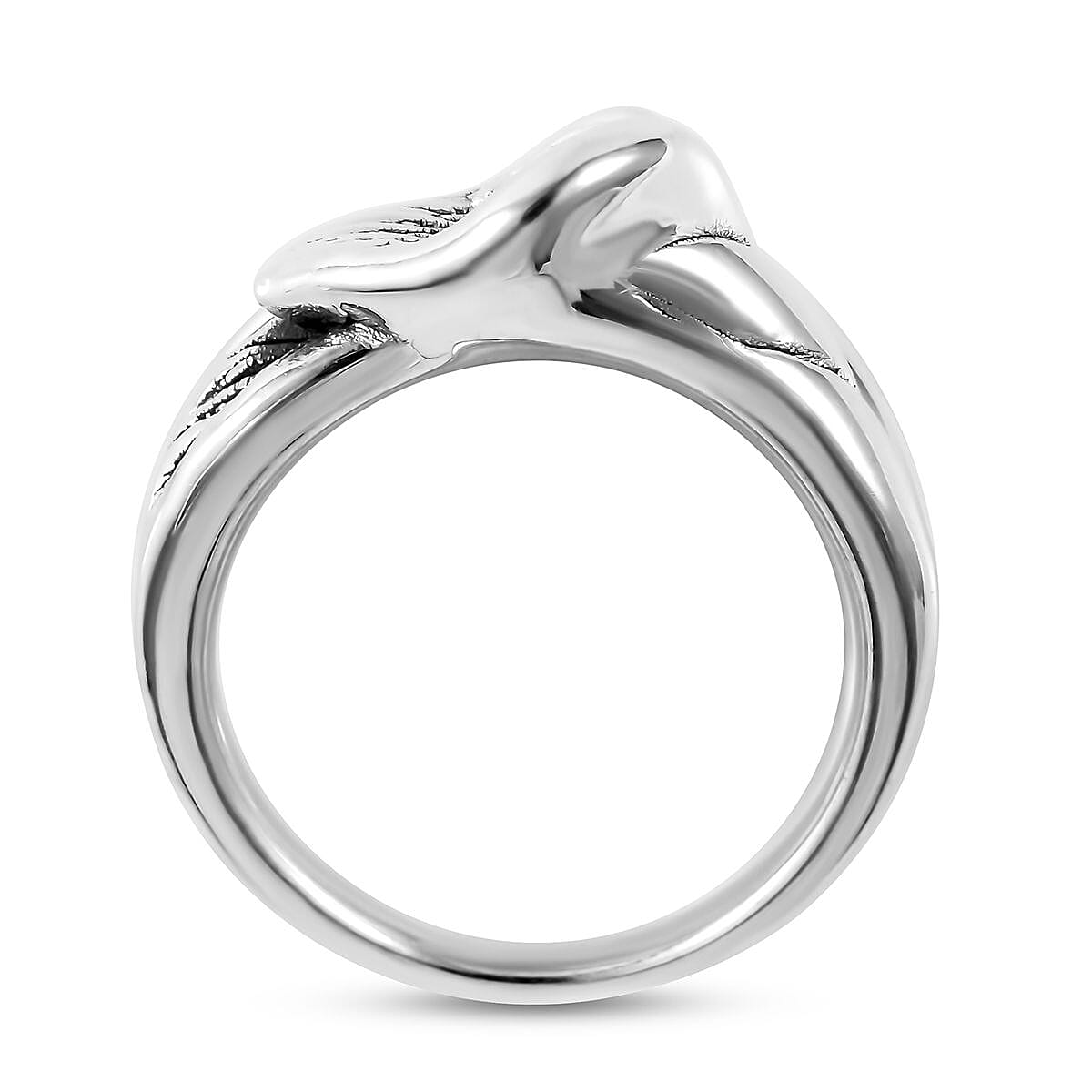 Sterling Silver Calla Lily Ring, Silver Wt. 6.16 Gms
