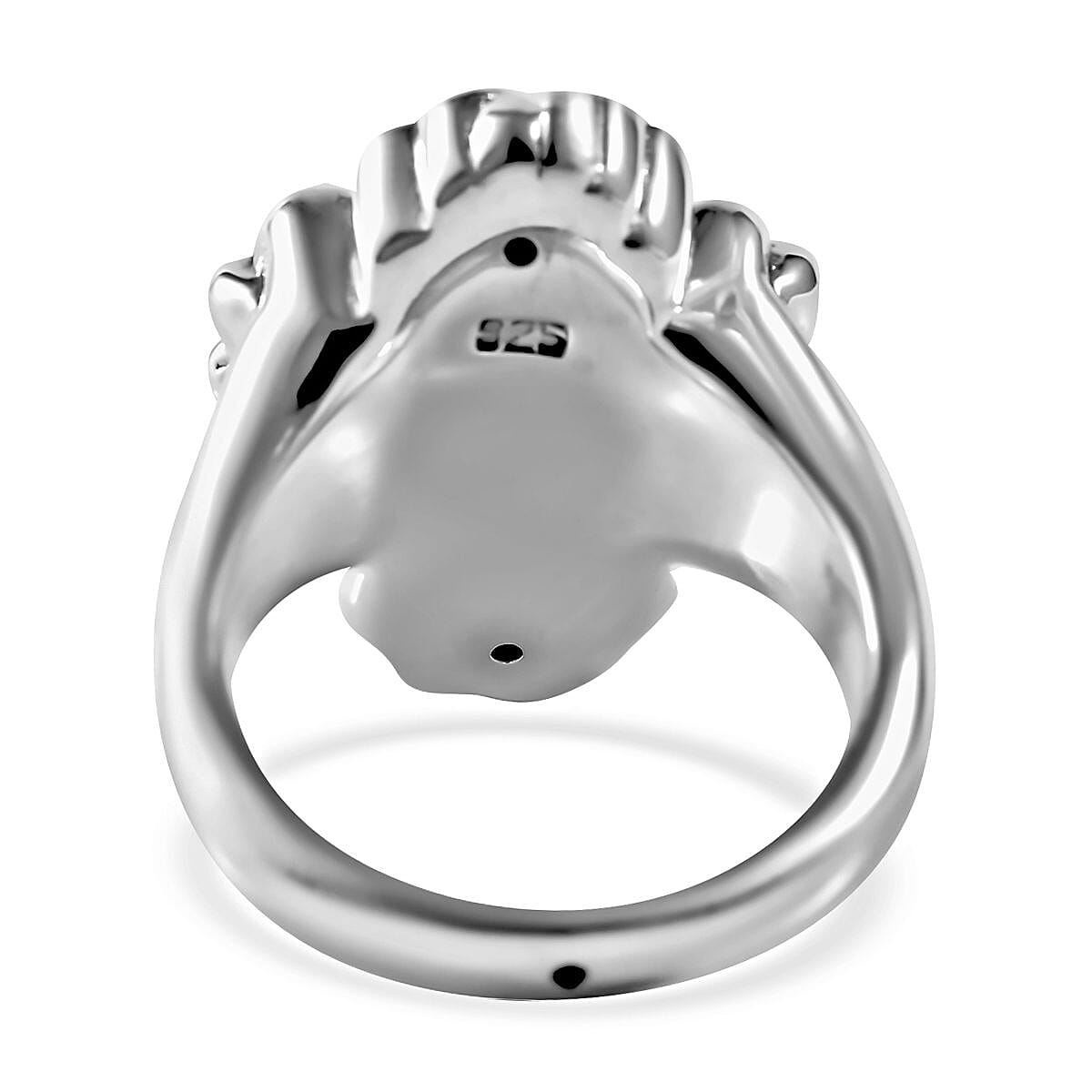 Sterling Silver Cross Ring, Silver Wt. 5.40 Gms