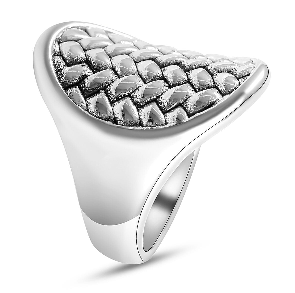 Sterling Silver Wave Ring
