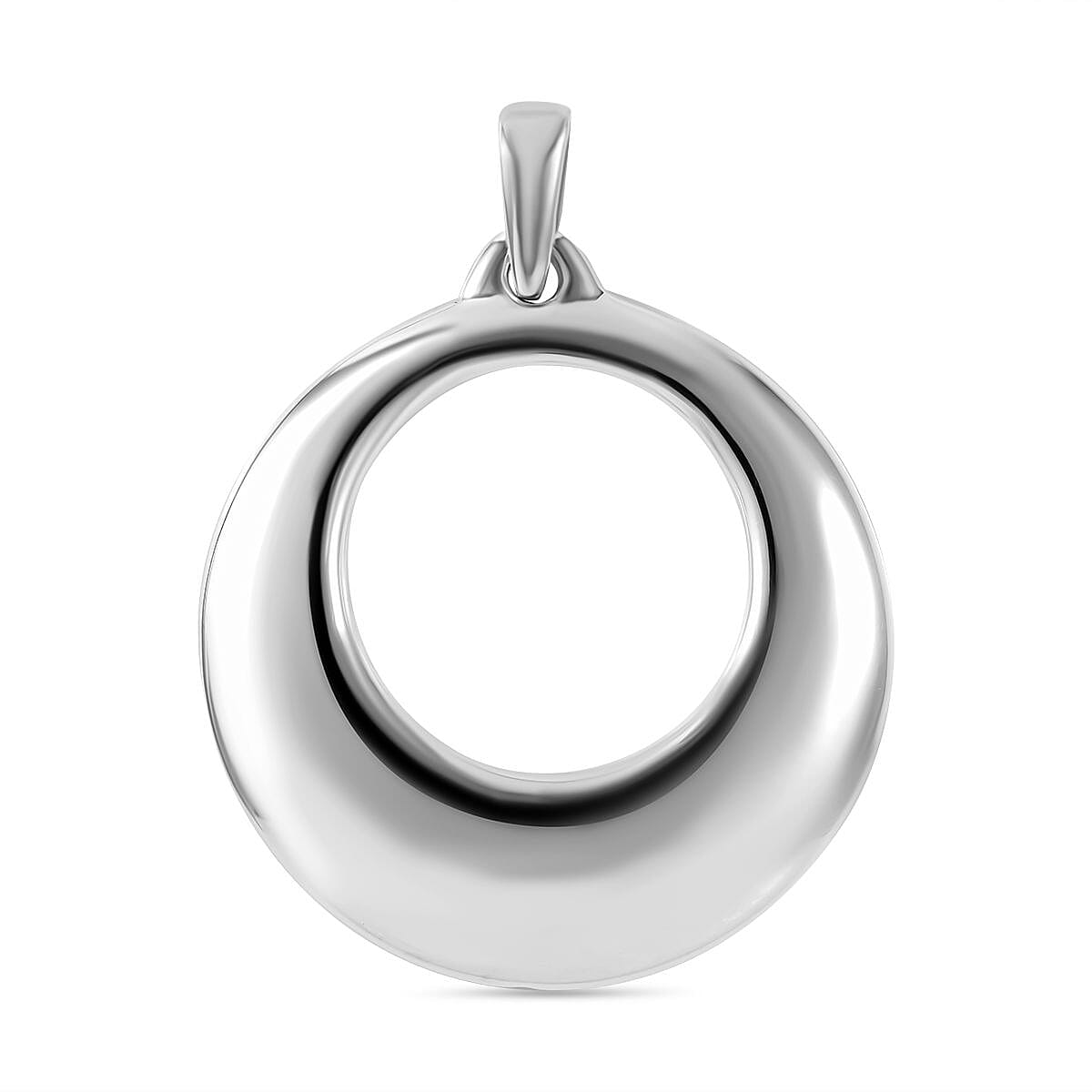 Royal Bali Closeout Collection - Sterling Silver Circle of Life Pendant, Silver Wt. 8.00 Gms