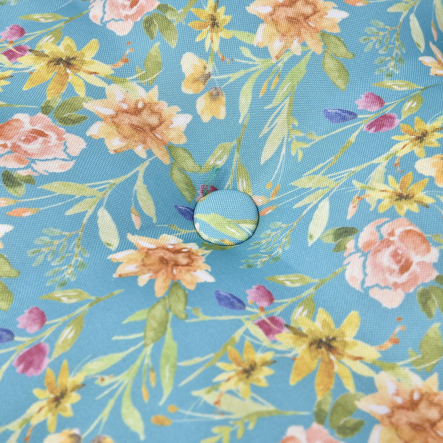 Set of 2 - Portable Outdoor Booster Cushion with Handle- Green and Multi