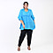 DOD - Tamsy 100% Viscose Top (Size - One Size) - Blue