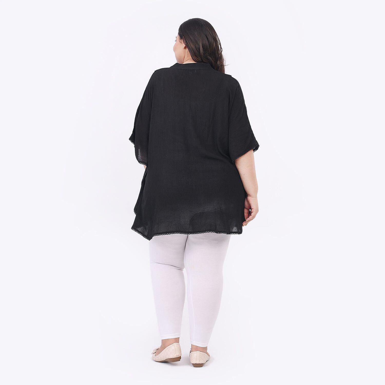 Tamsy Embroidered Kaftan Top