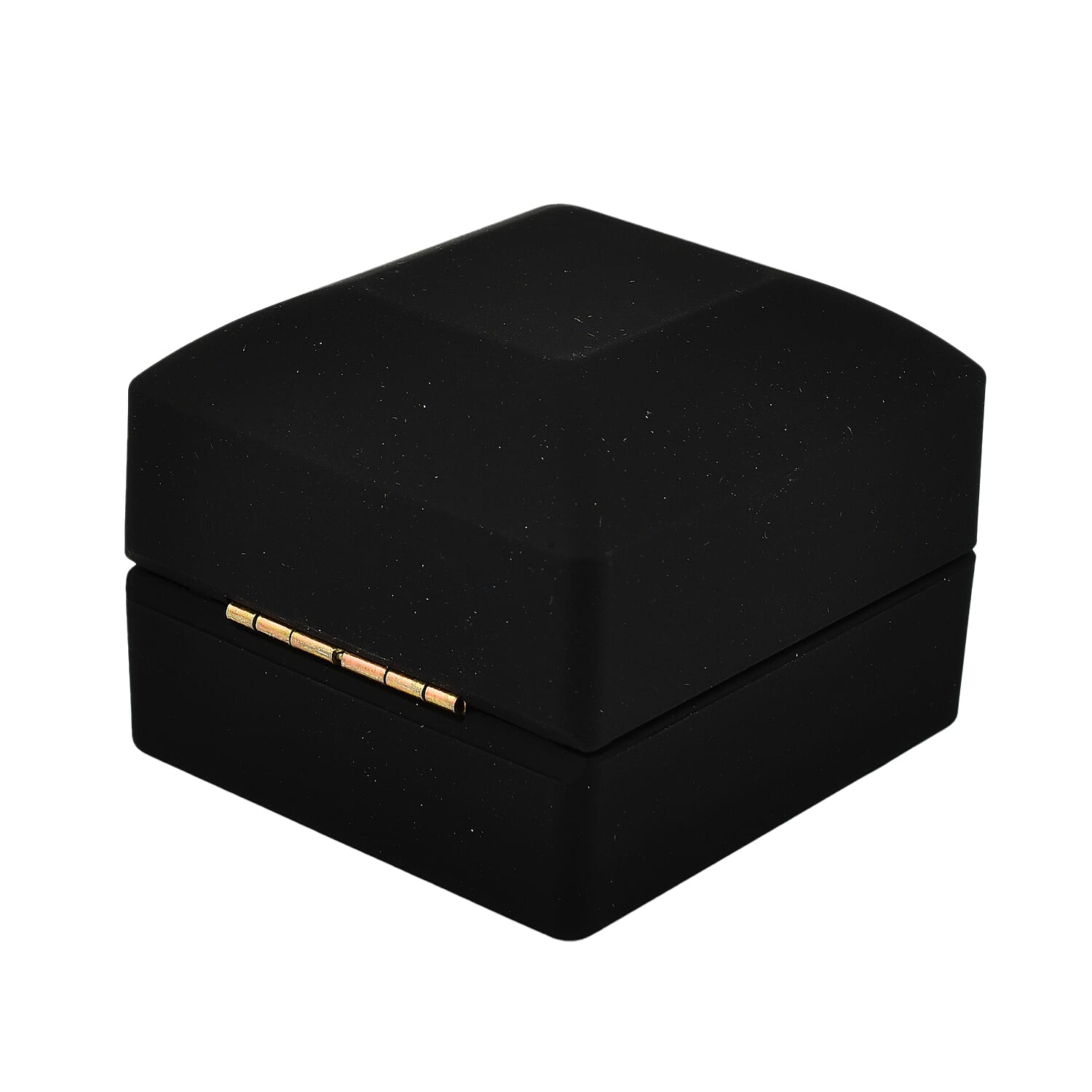 Solid Jewellery Box (Size 6x6x5 cm) - Black & Red