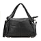 100%  Genuine Leather RFID Bailey Bag (Size 43x28x7 cm) - Black