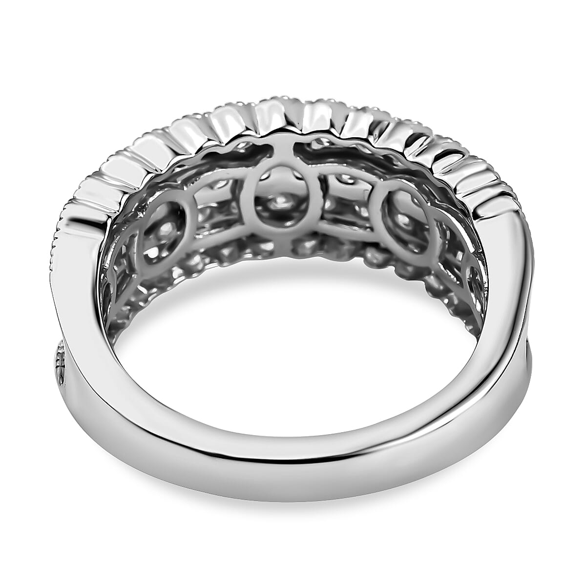 NY Close Out 14K White Gold Diamond (VS-SI-G-H) Ring 1.50 Ct.