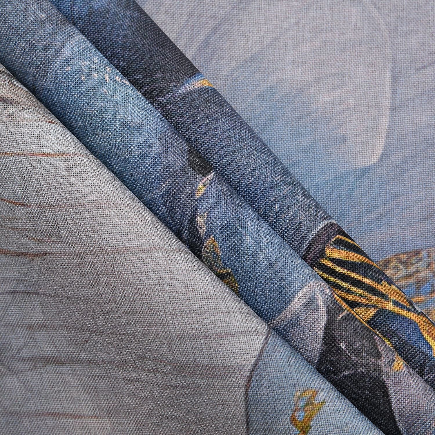 Homesmart Pack of 4 Outdoor Water Resistant Cushion Covers (Size 45 cm) - Blue