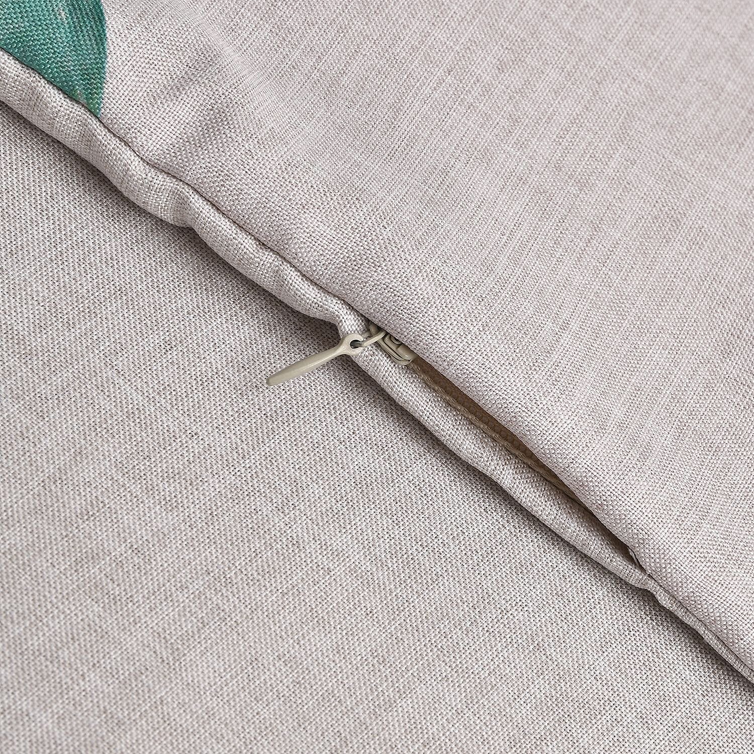 Homesmart Pack of 4 Outdoor Water Resistant Cushion Covers (Size 45 cm) - Green