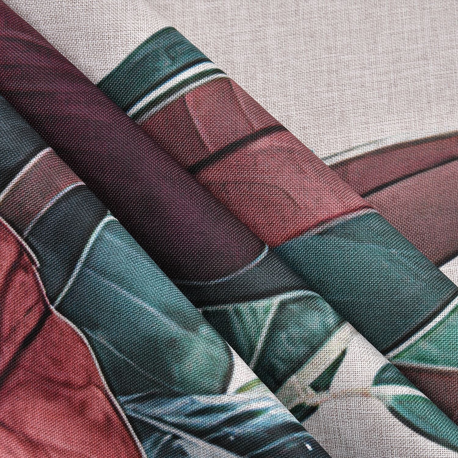 Homesmart Pack of 4 Outdoor Water Resistant Cushion Covers (Size 45 cm) - Green