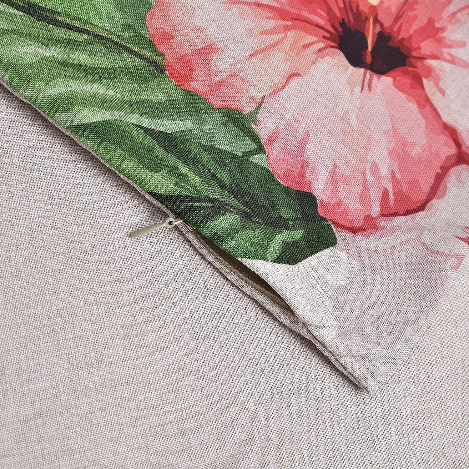 Homesmart Pack of 4 Outdoor Water Resistant Cushion Covers (Size 45 cm) - Forest Green