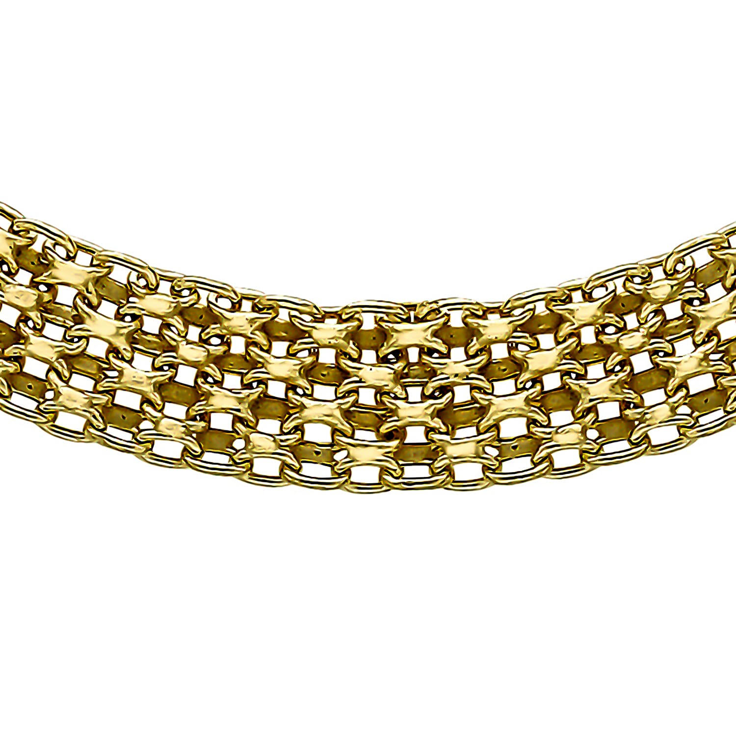 9K Yellow Gold  Chain (Size - 19),  Gold Wt. 10 Gms