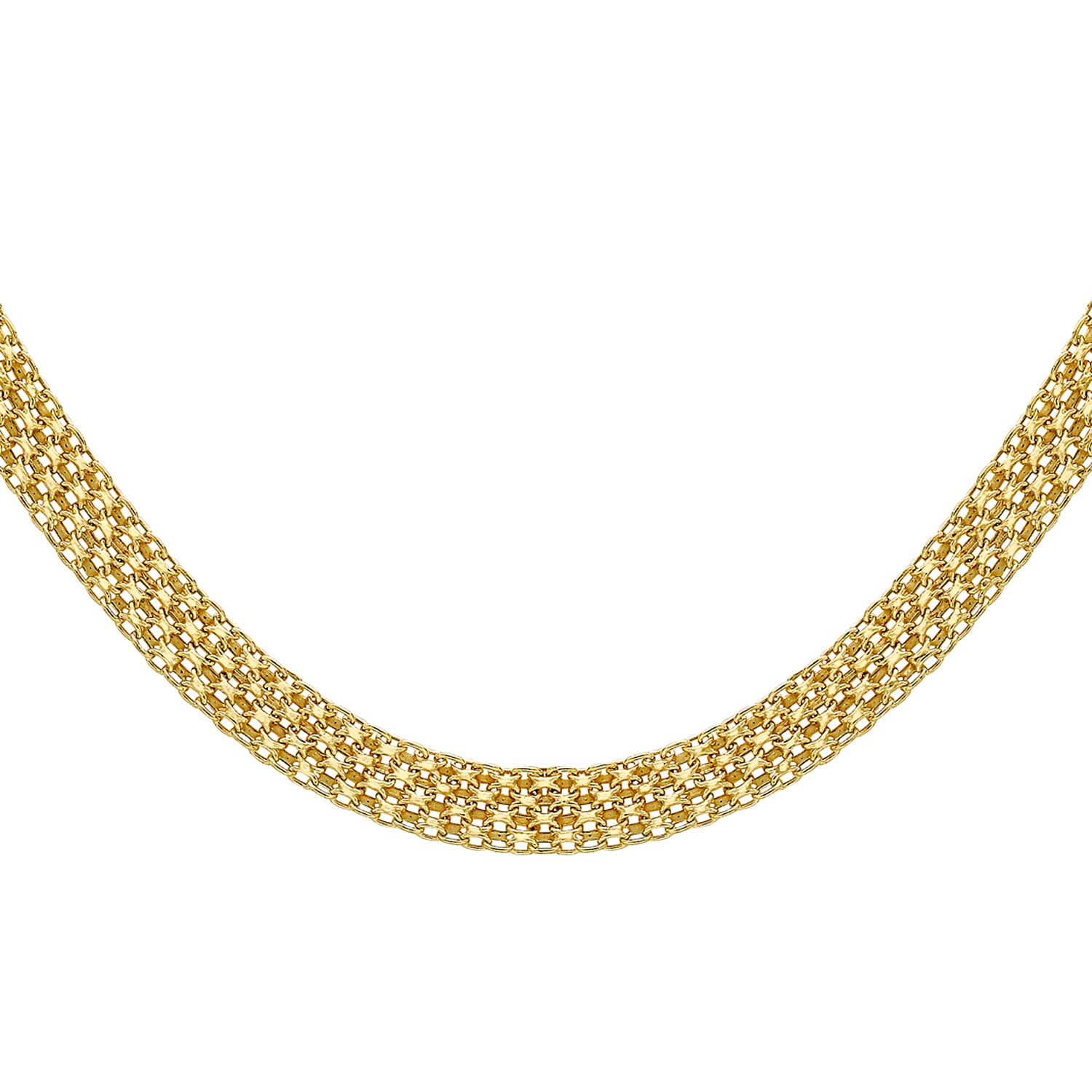 9K Yellow Gold  Chain (Size - 19),  Gold Wt. 10 Gms