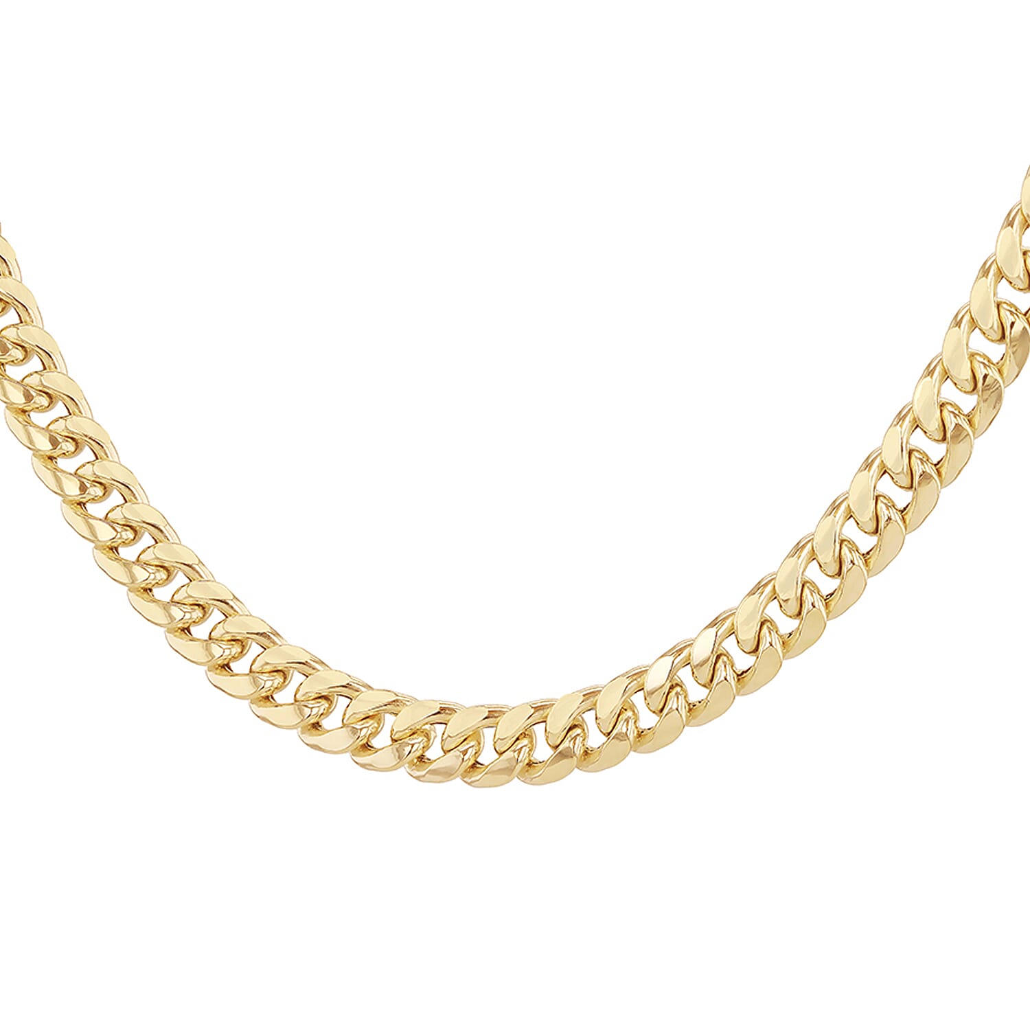 9K Yellow Gold  Chain (Size - 18),  Gold Wt. 15 Gms