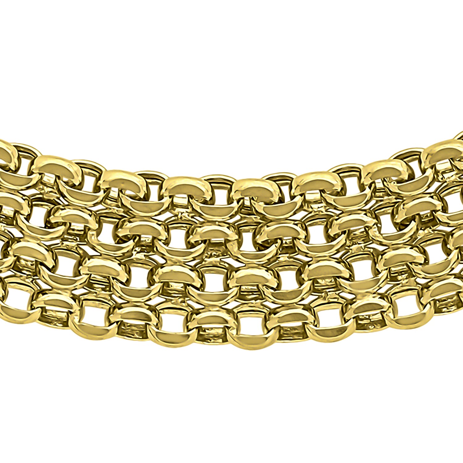 9K Yellow Gold  Chain (Size - 17),  Gold Wt. 11.5 Gms