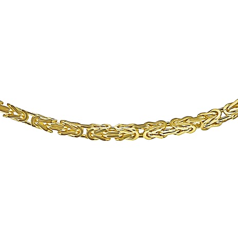 9K Yellow Gold  Chain (Size - 18),  Gold Wt. 9 Gms