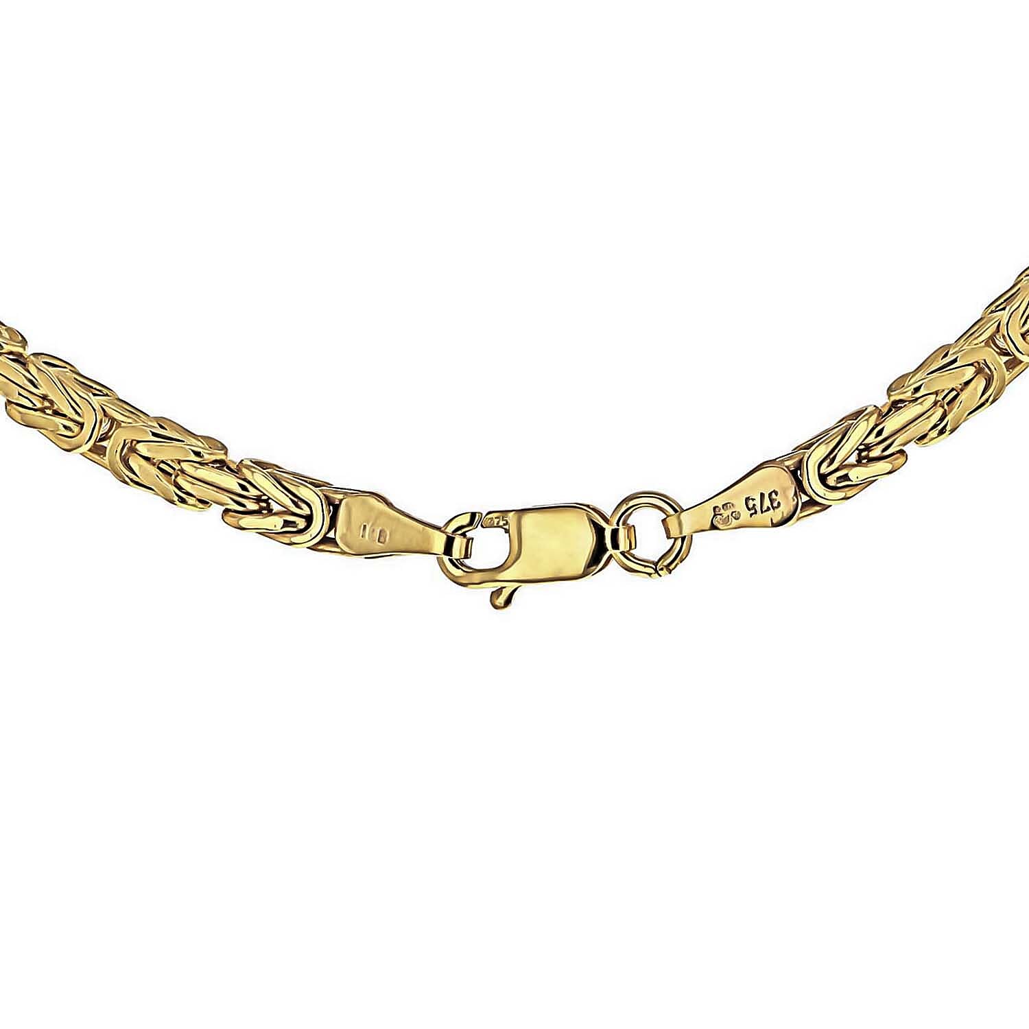 9K Yellow Gold  Chain (Size - 20),  Gold Wt. 15 Gms