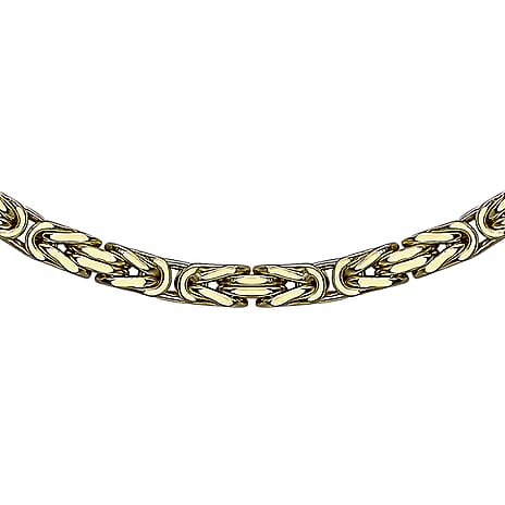 9K Yellow Gold  Chain (Size - 22),  Gold Wt. 15.50 Gms