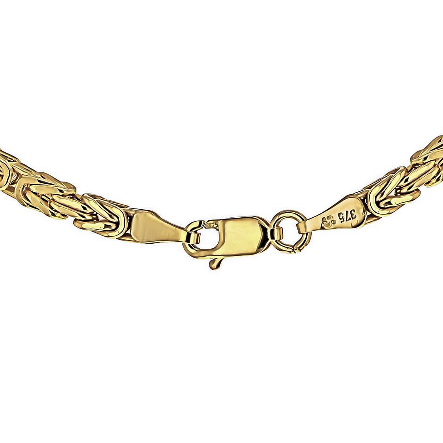9K Yellow Gold  Chain (Size - 22),  Gold Wt. 15.50 Gms