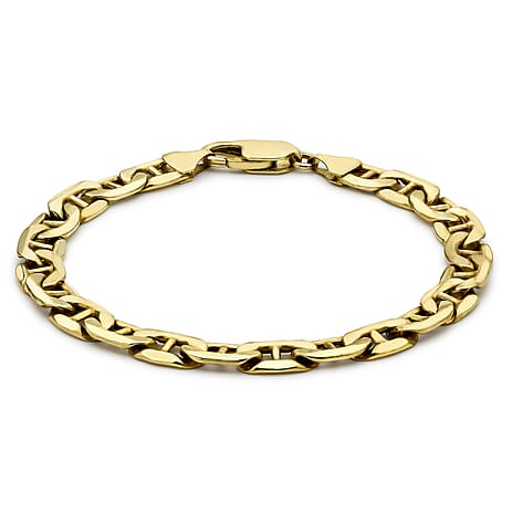 9K Yellow Gold  Bracelet (Size - 8),  Gold Wt. 8.6 Gms