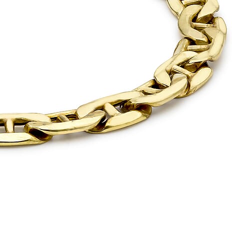 9K Yellow Gold  Bracelet (Size - 8),  Gold Wt. 8.6 Gms
