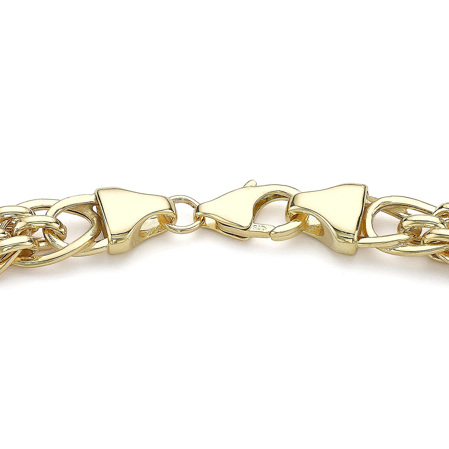 9K Yellow Gold  Bracelet (Size - 7.5),  Gold Wt. 8 Gms