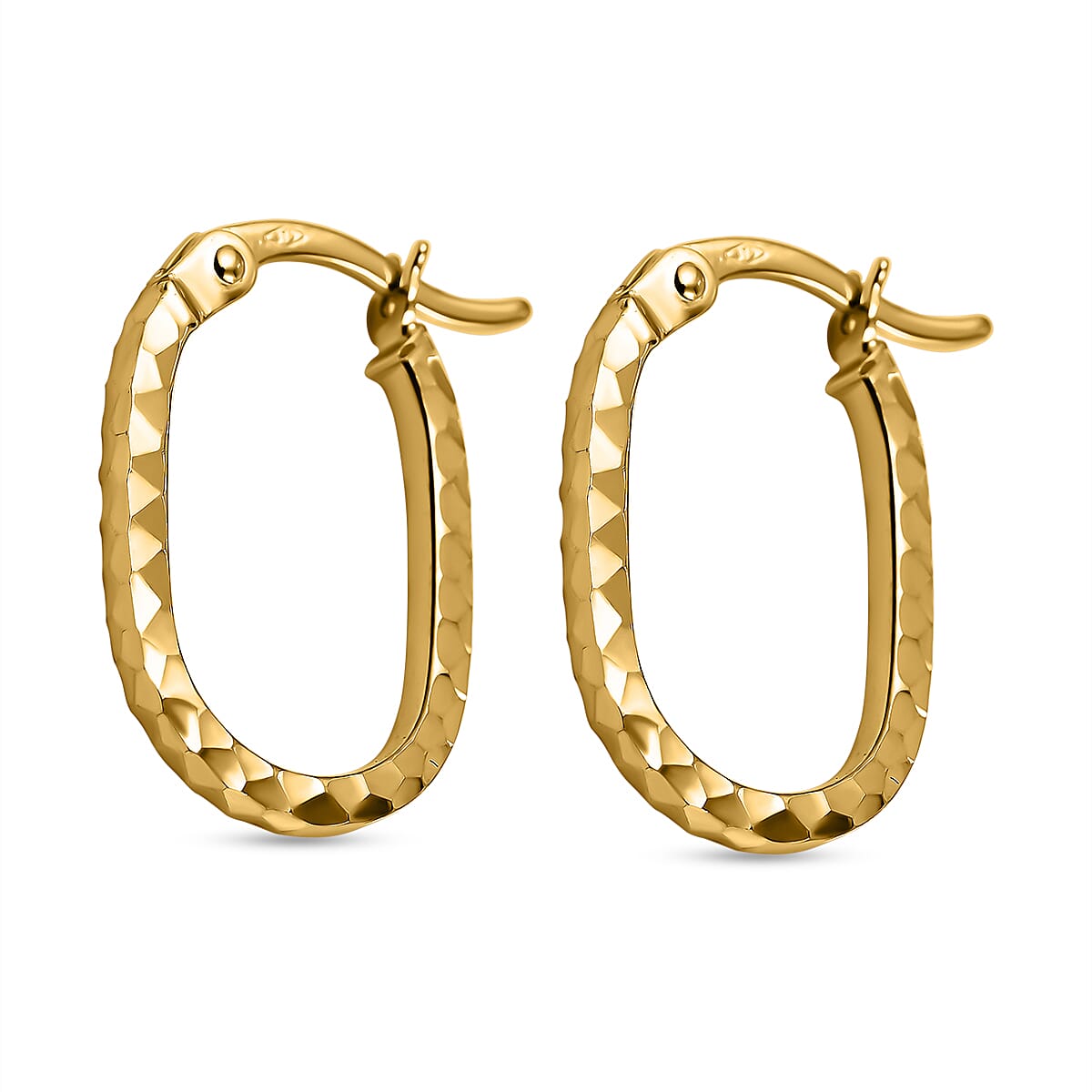 9K Yellow Gold  Earring,  Gold Wt. 0.92 Gms