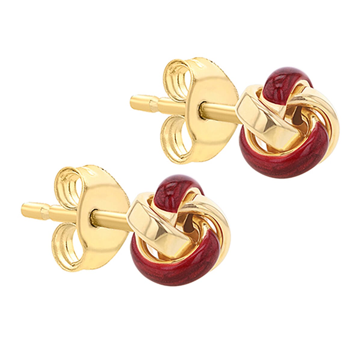 9K Yellow Gold  Earring,  Gold Wt. 1 Gms
