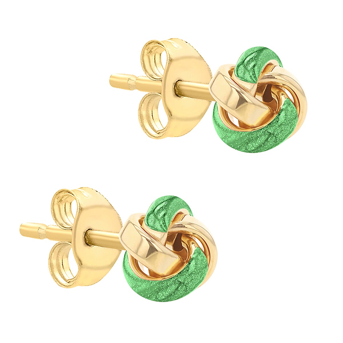 9K Yellow Gold  Earring,  Gold Wt. 1 Gms