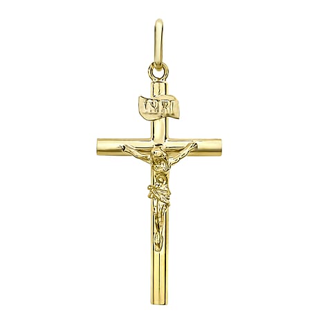 9K Yellow Gold  Pendant,  Gold Wt. 0.87 Gms