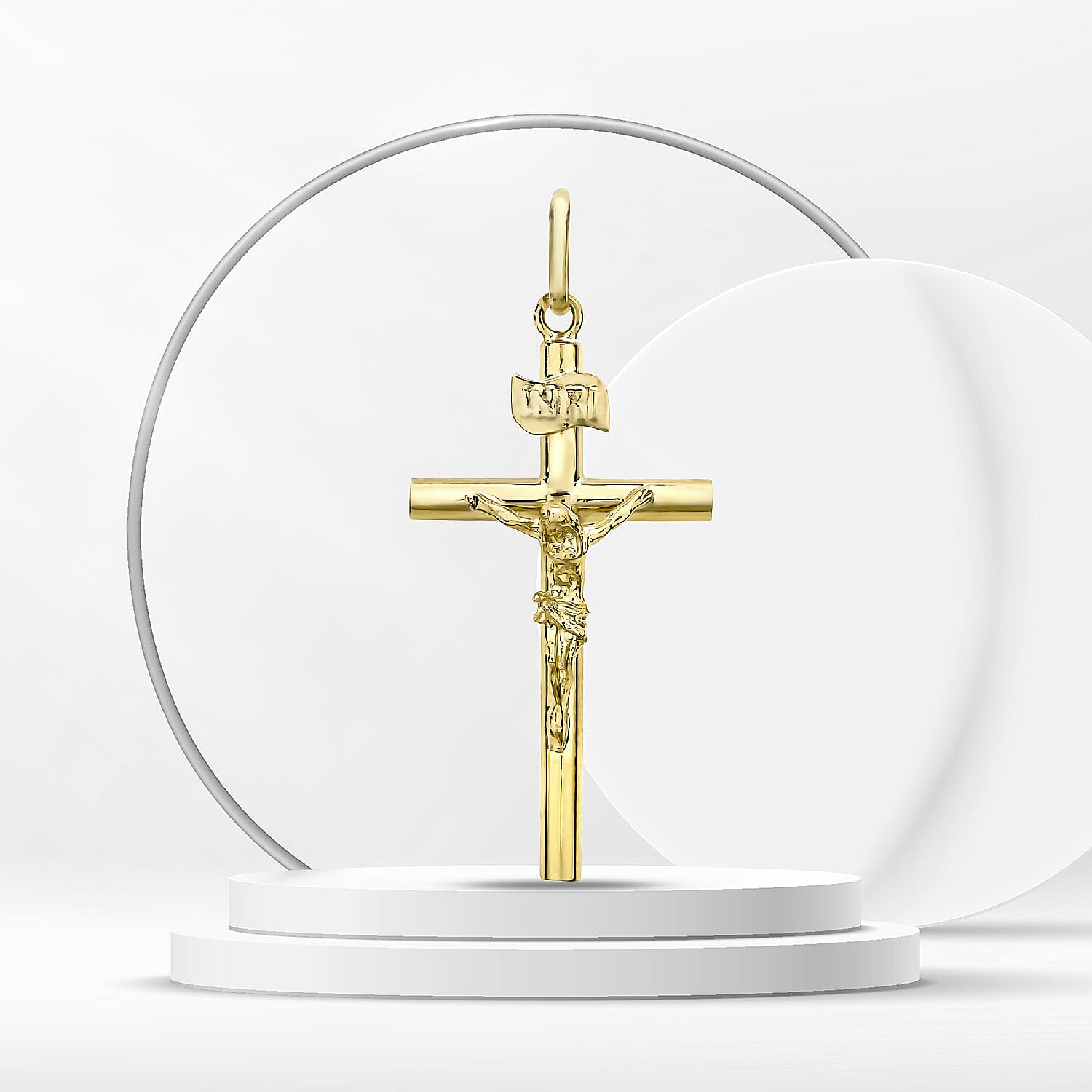 9K Yellow Gold  Pendant,  Gold Wt. 0.87 Gms