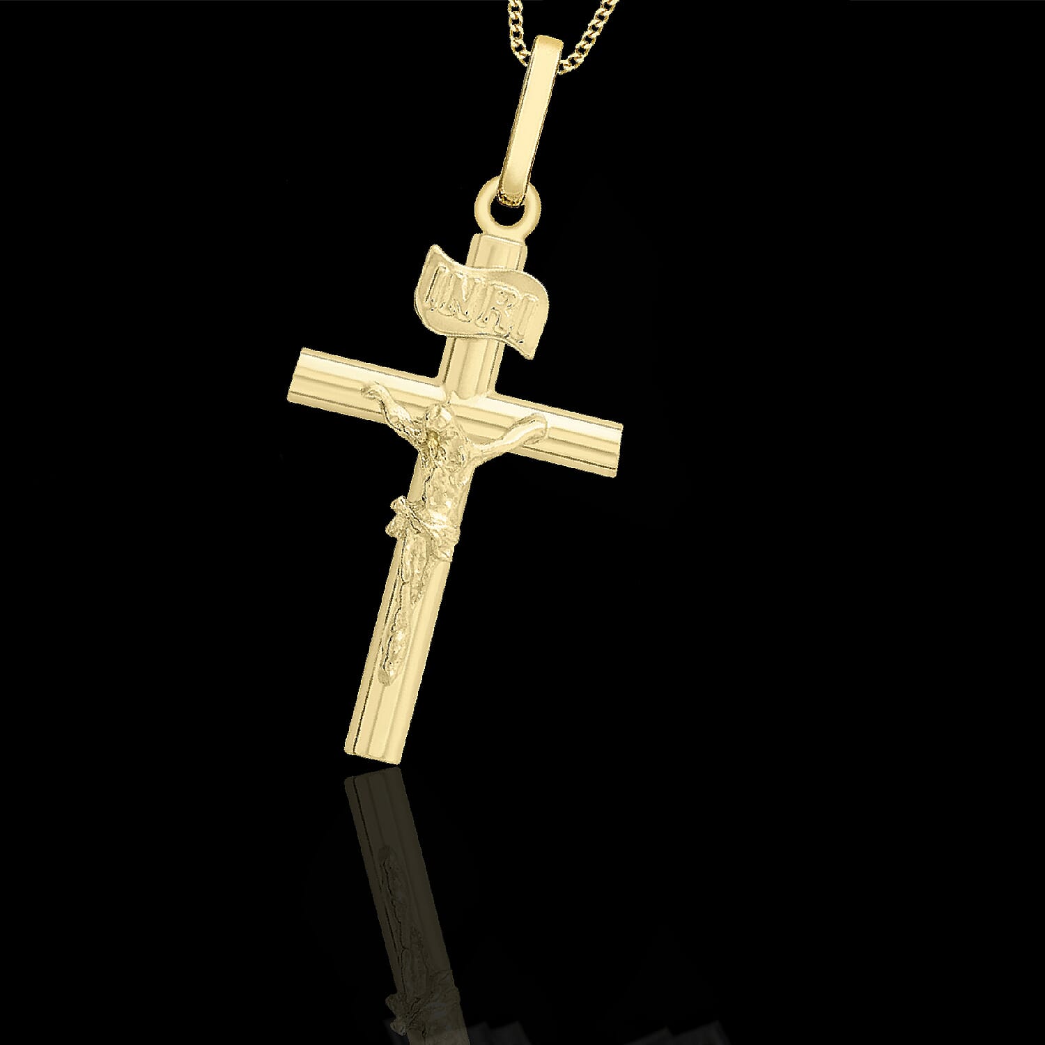 9K Yellow Gold  Pendant,  Gold Wt. 0.59 Gms