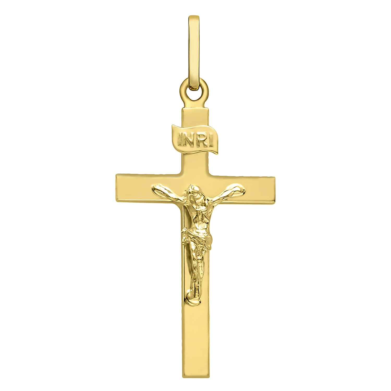 9K Yellow Gold  Pendant,  Gold Wt. 0.71 Gms