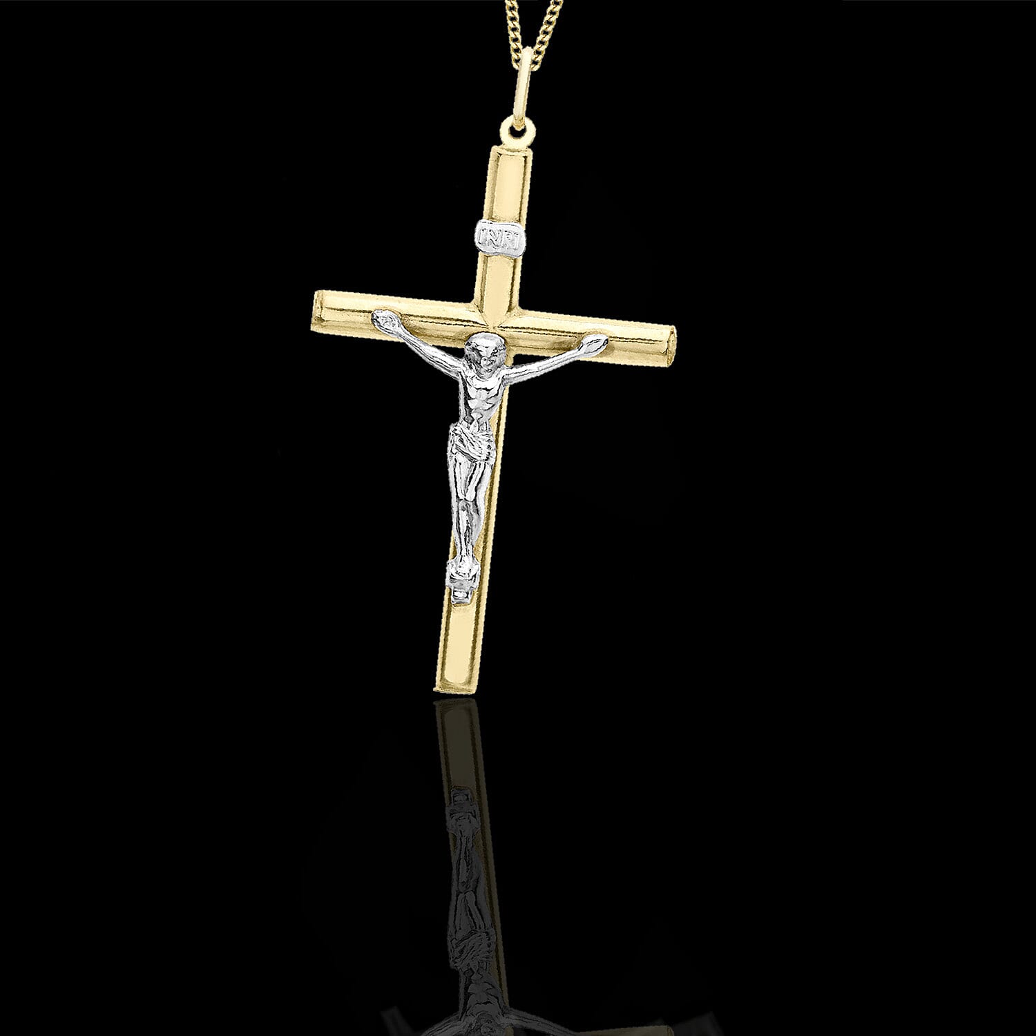 9K White Gold  Pendant,  Gold Wt. 1.9 Gms