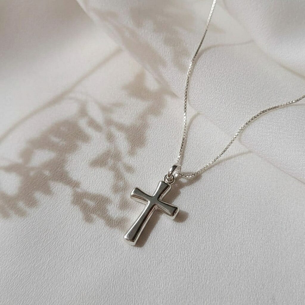 9K White Gold  Pendant,  Gold Wt. 0.83 Gms