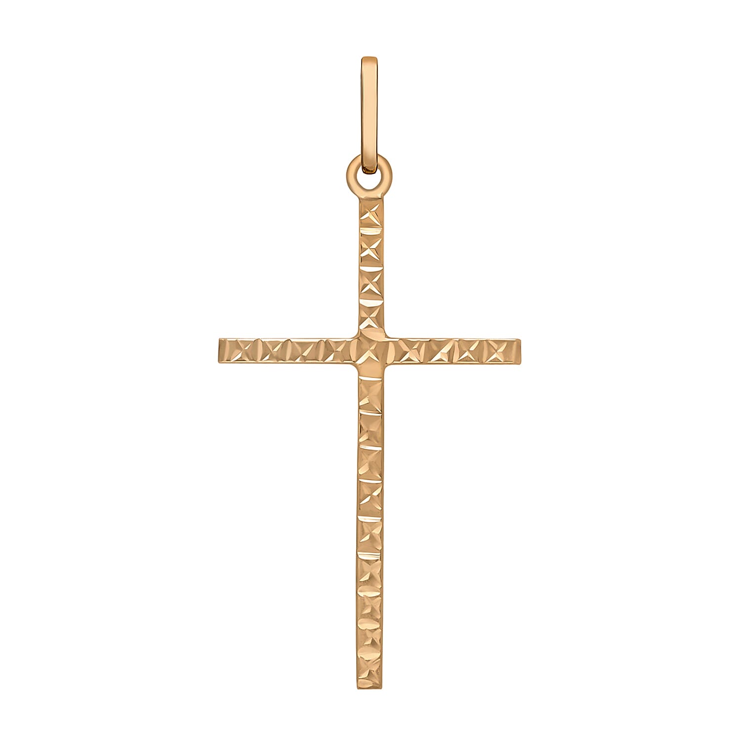 9K Rose Gold  Pendant,  Gold Wt. 0.48 Gms