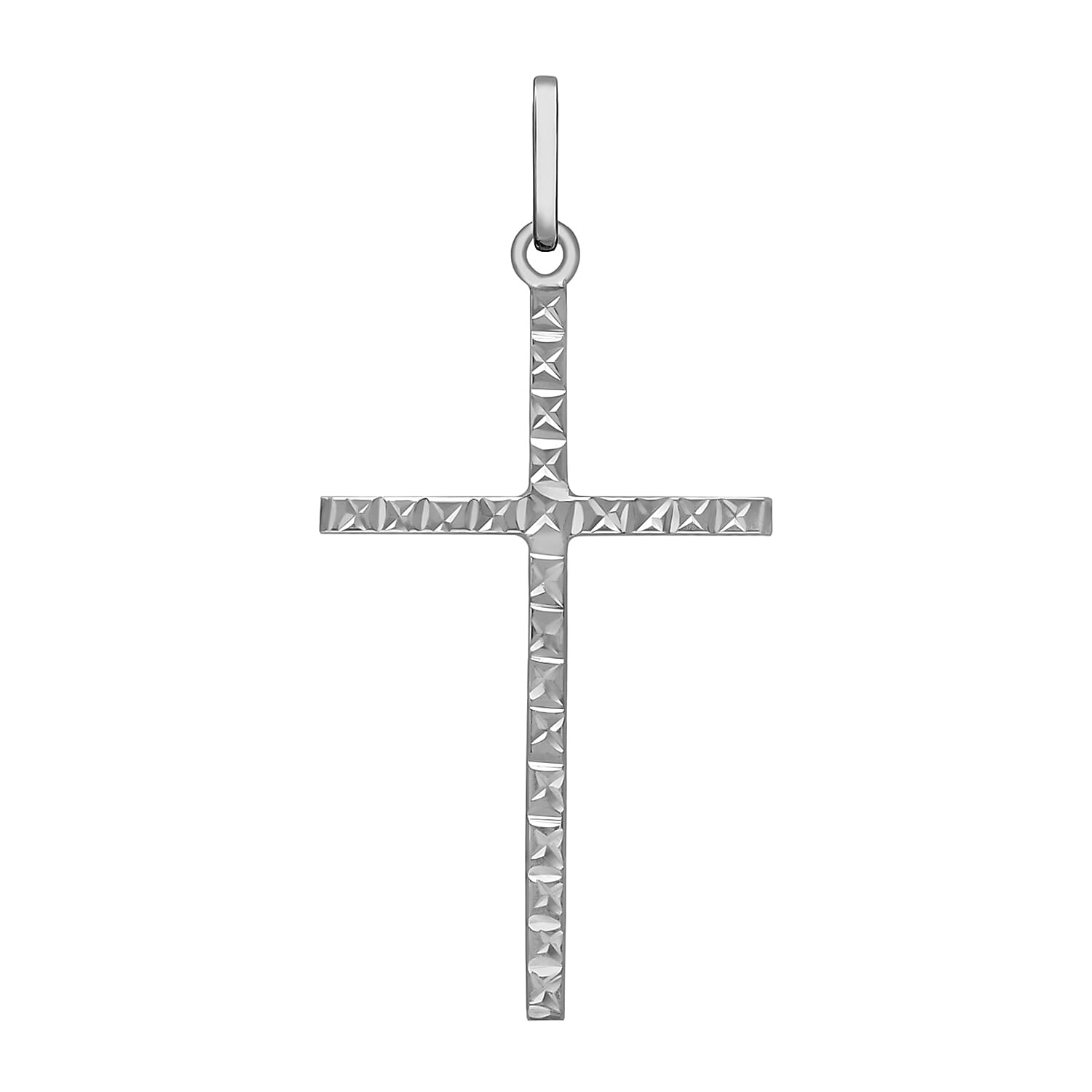 9K White Gold  Pendant,  Gold Wt. 0.52 Gms